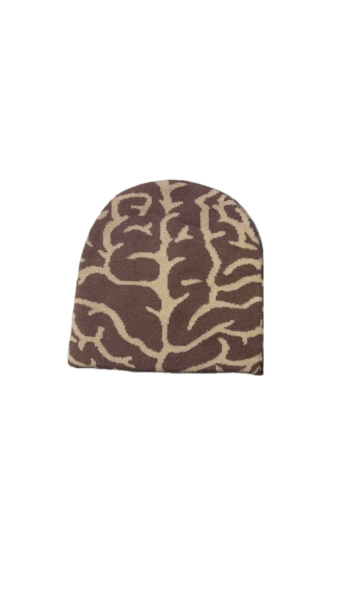 ZOMB!3LAND BEANIE - BROWN/TAN