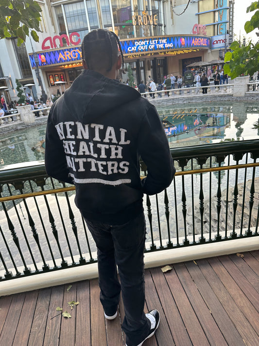 Mental Health Matters Hoodie (DISTRESSED)